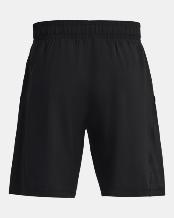 Men's UA Woven Graphic Shorts in Black image number 6